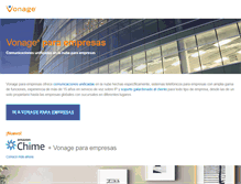 Tablet Screenshot of espanol.vonage.com
